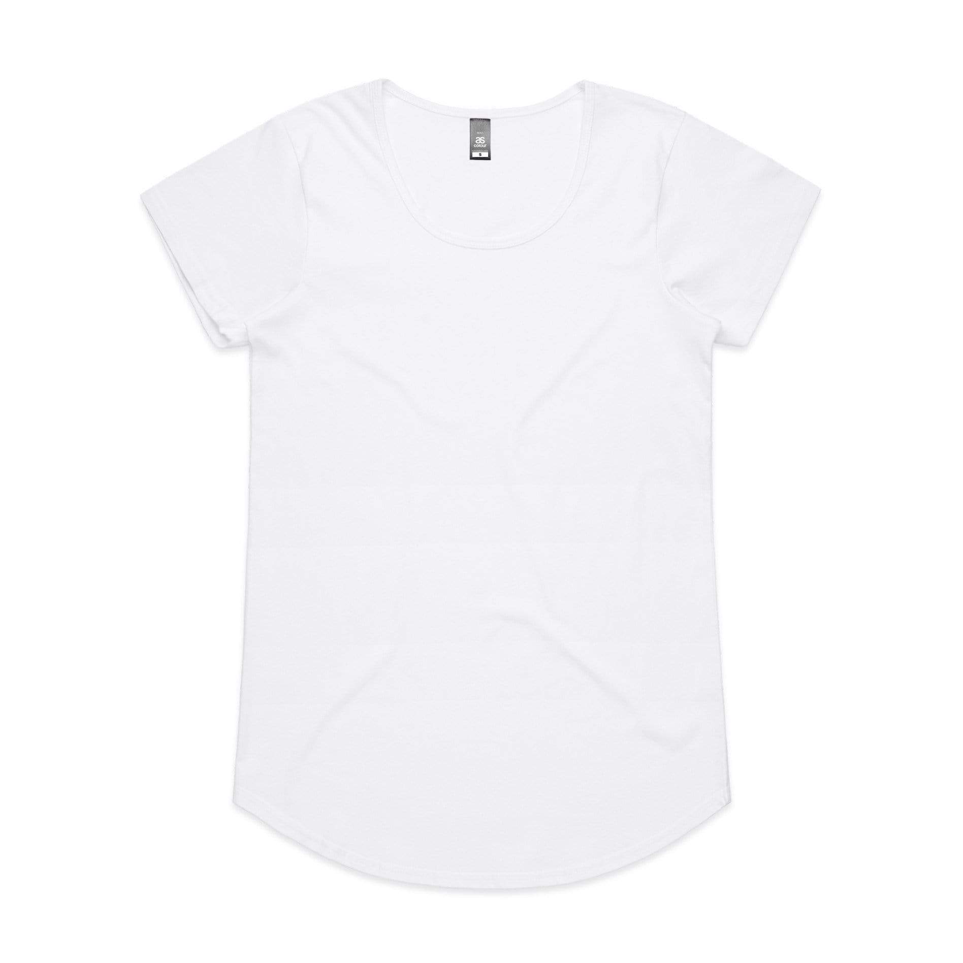 As Colour Casual Wear WHITE / XSM As Colour Women's mali tee 4008